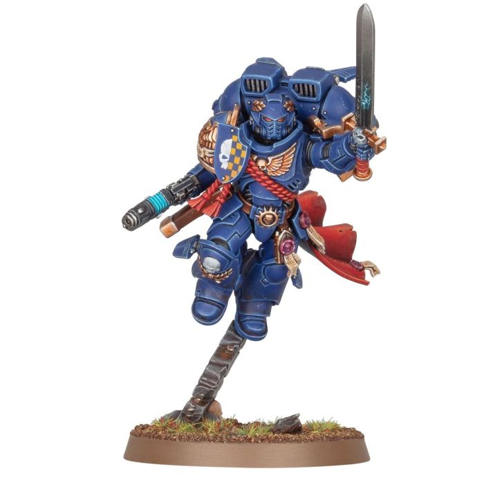 Warhammer 40k Space Marines Captain With Jump Pack Golden Goblin Games