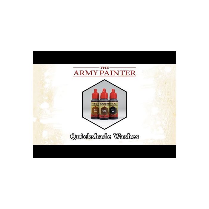Quickshade Washes: Perfect paint set for shading - The Army Painter