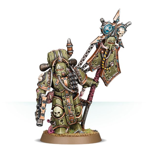 Warhammer 40k: Death Guard: Plague Marine Icon Bearer