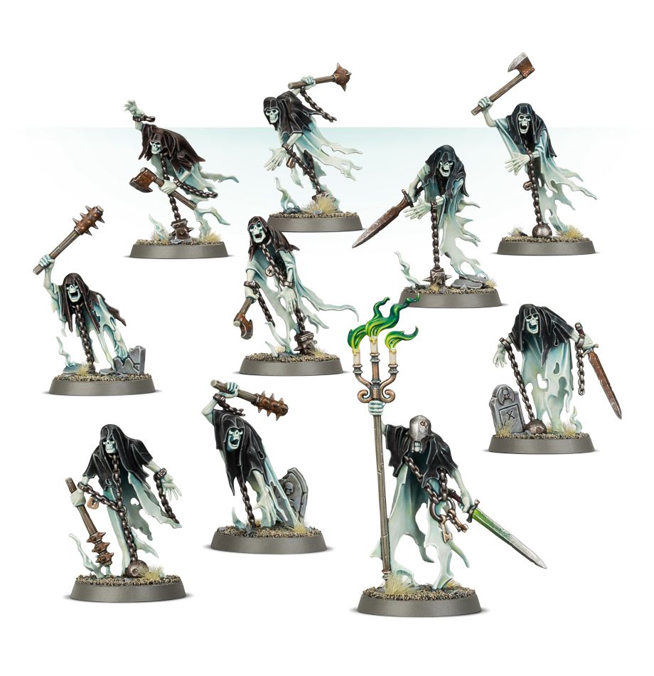 Warhammer AoS: Nighthaunt: Easy to Build Chainrasp Hordes