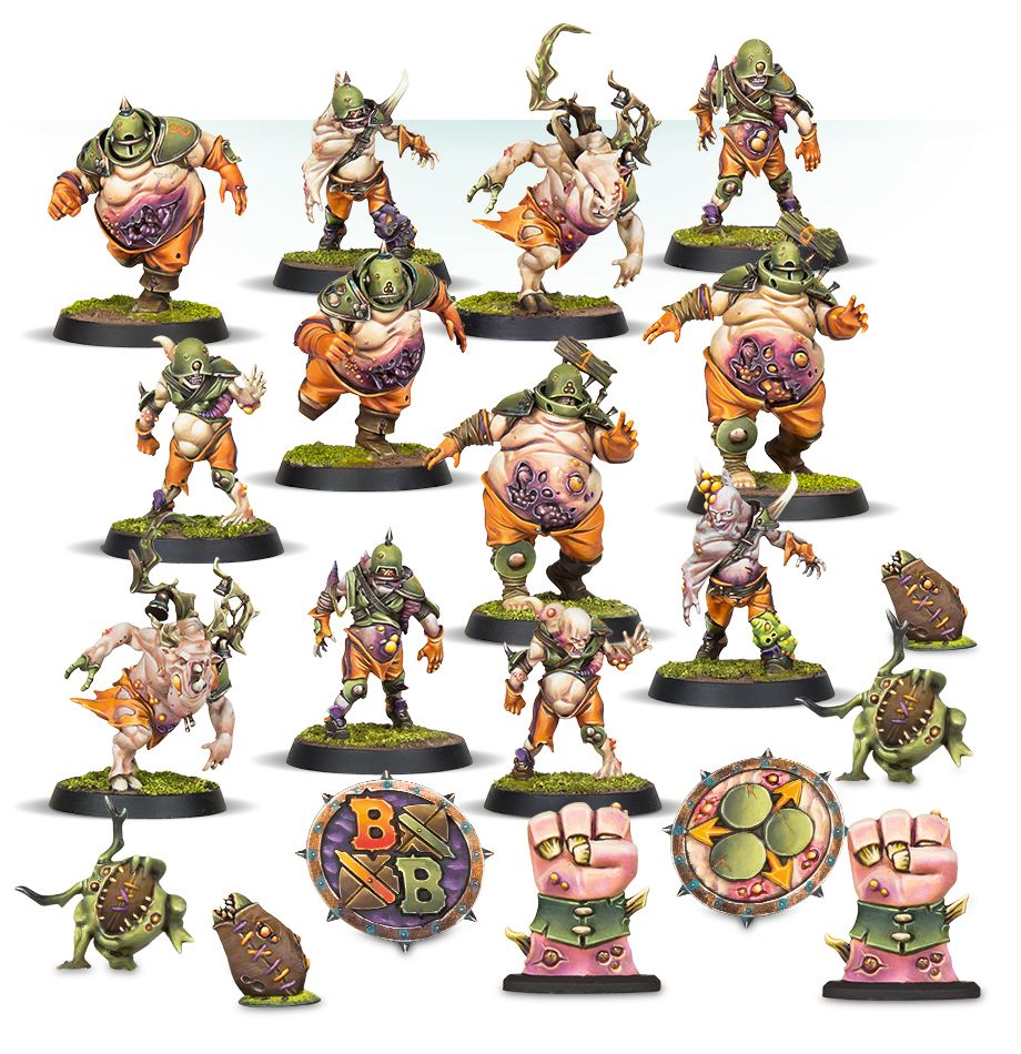 Blood Bowl: Nurgle Team: Nurgle's Rotters