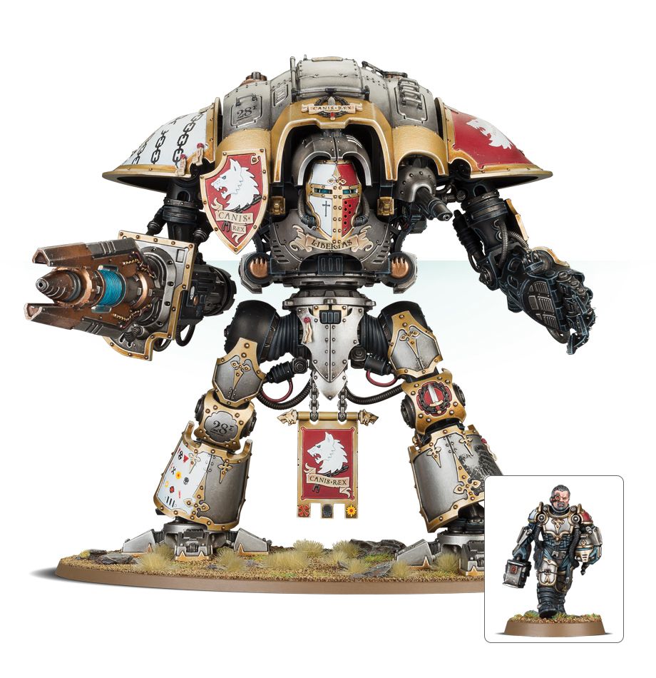 Warhammer 40k: Imperial Knights: Knight Questoris