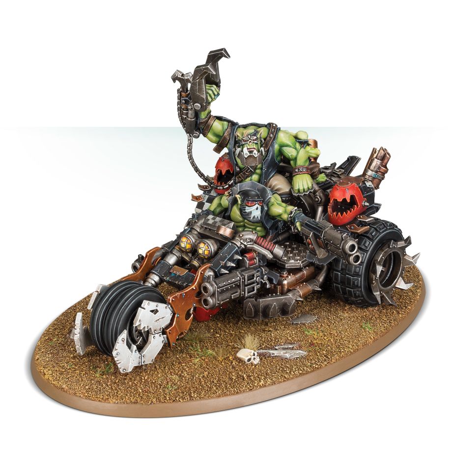 Warhammer 40k: Orks: Deffkilla Wartrike