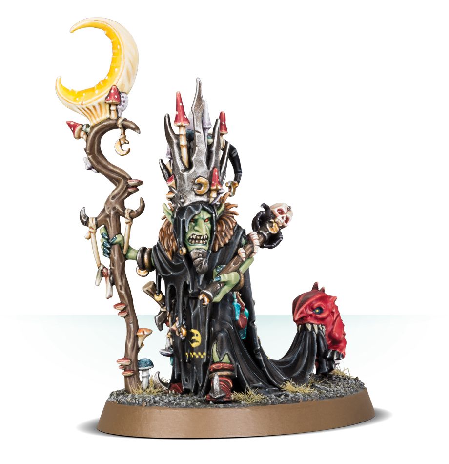 Warhammer AoS: Gloomspite Gitz: Skragrott the Loonking