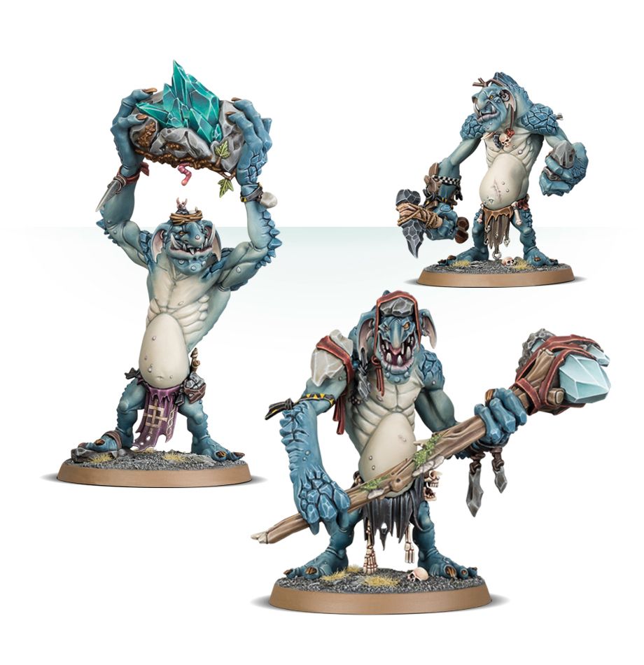 Warhammer AoS: Gloomspite Gitz: Rockgut Troggoths