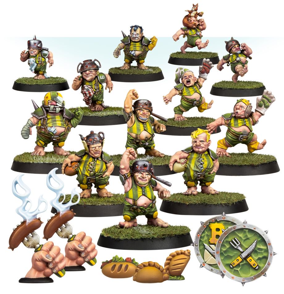 Blood Bowl: Halfling Team: The Greenfield Grasshuggers