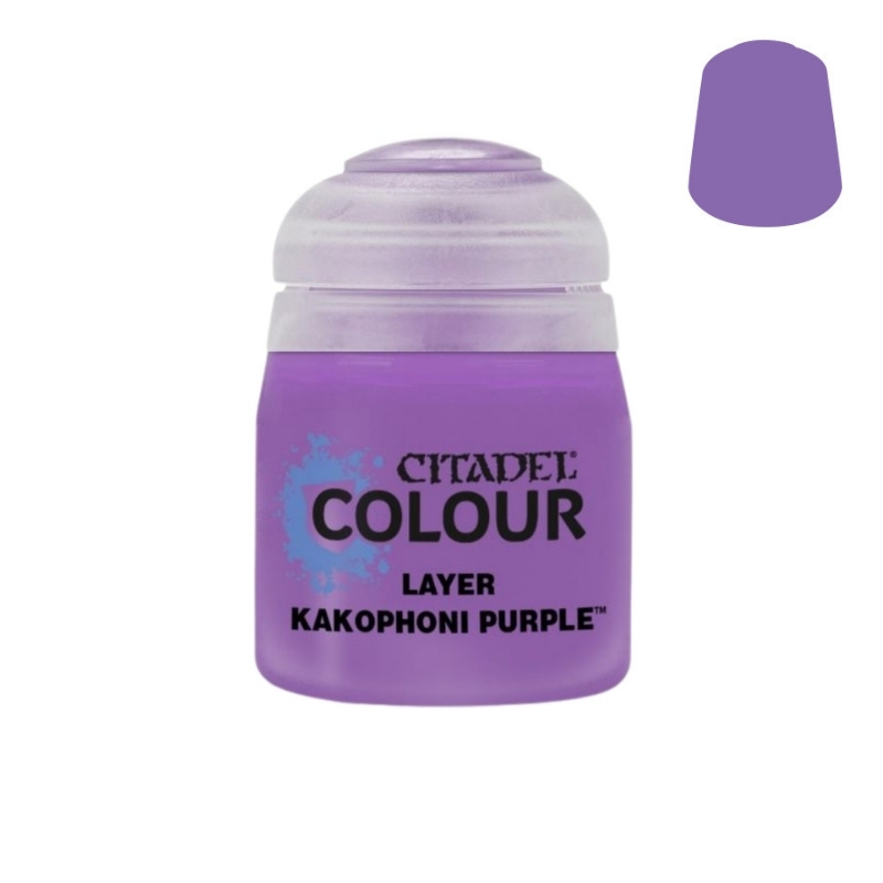 Citadel Layer Paint: Kakophoni Purple