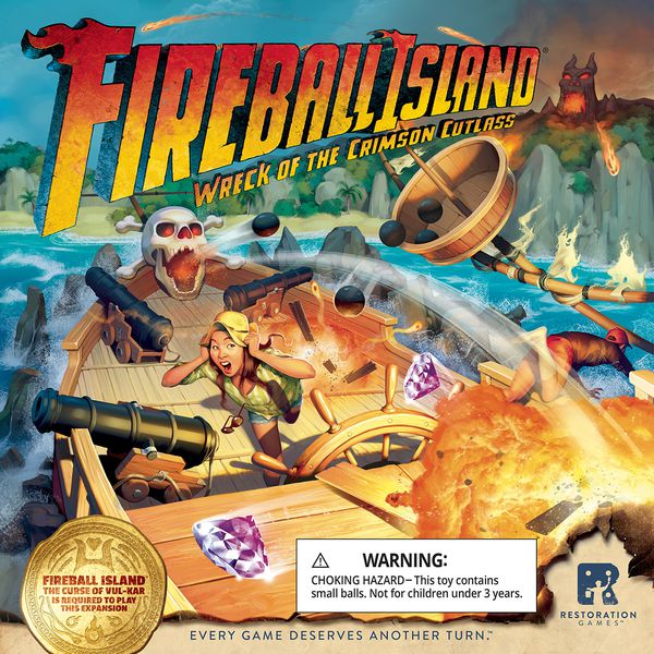 Fireball Island: Wreck of Crimson Cutlass