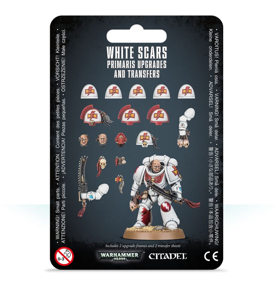 Warhammer 40k: White Scars Primaris Upgrades & Transfers