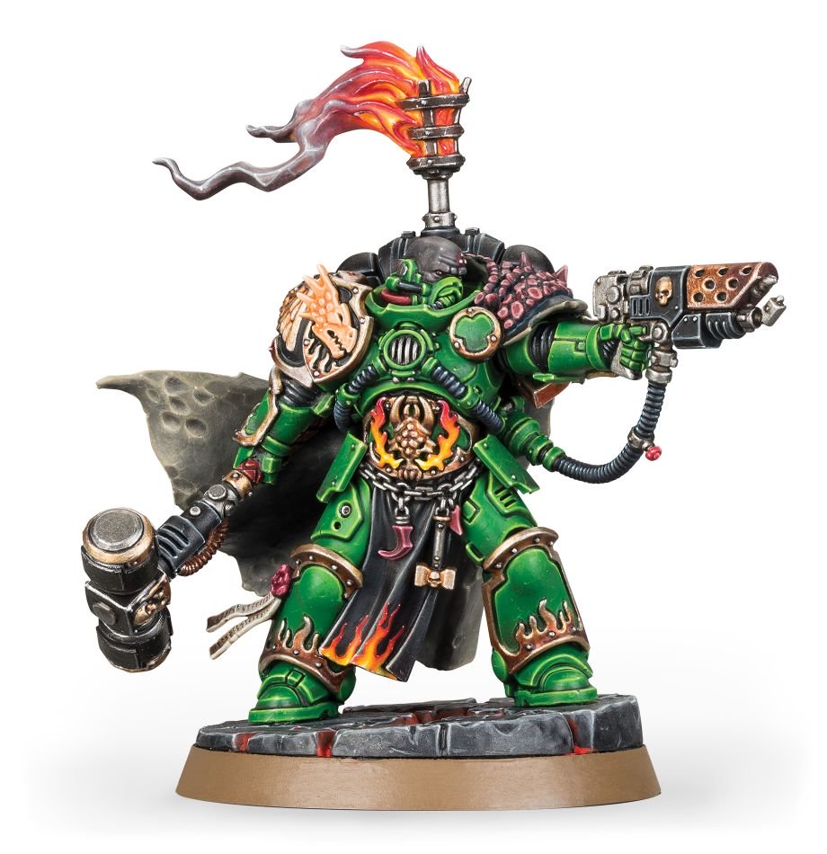 Warhammer 40k: Salamanders: Adrax Agatone