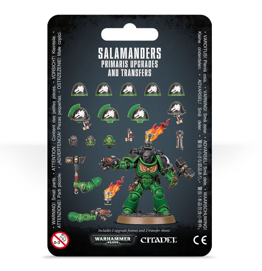 Warhammer 40k: Salamanders: Primaris Upgrades and Transfers