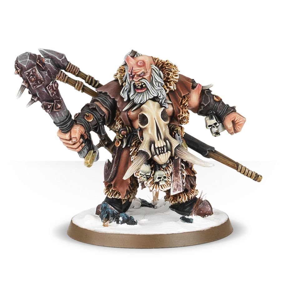 Warhammer AoS: Ogor Mawtribes: Icebrow Hunter