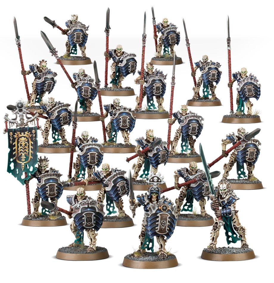 Warhammer AoS: Ossiarch Bonereapers: Mortek Guard