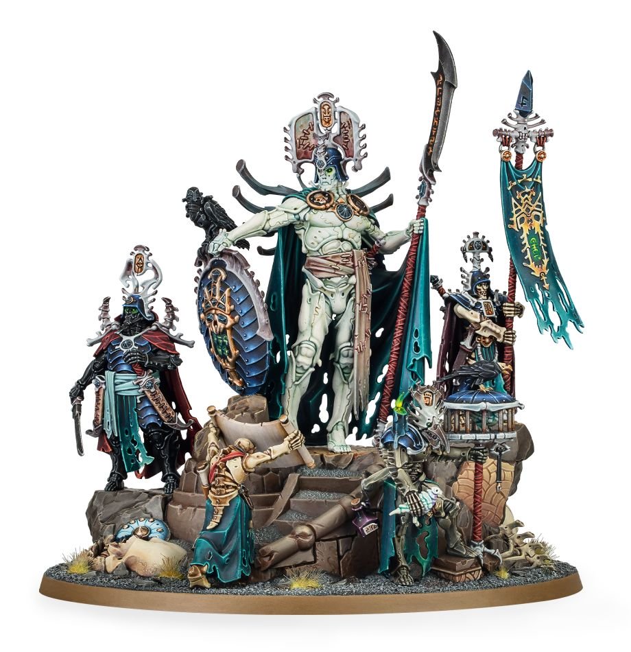 Warhammer AoS: Ossiarch Bonereapers: Katakros, Mortarch of the Necropolis