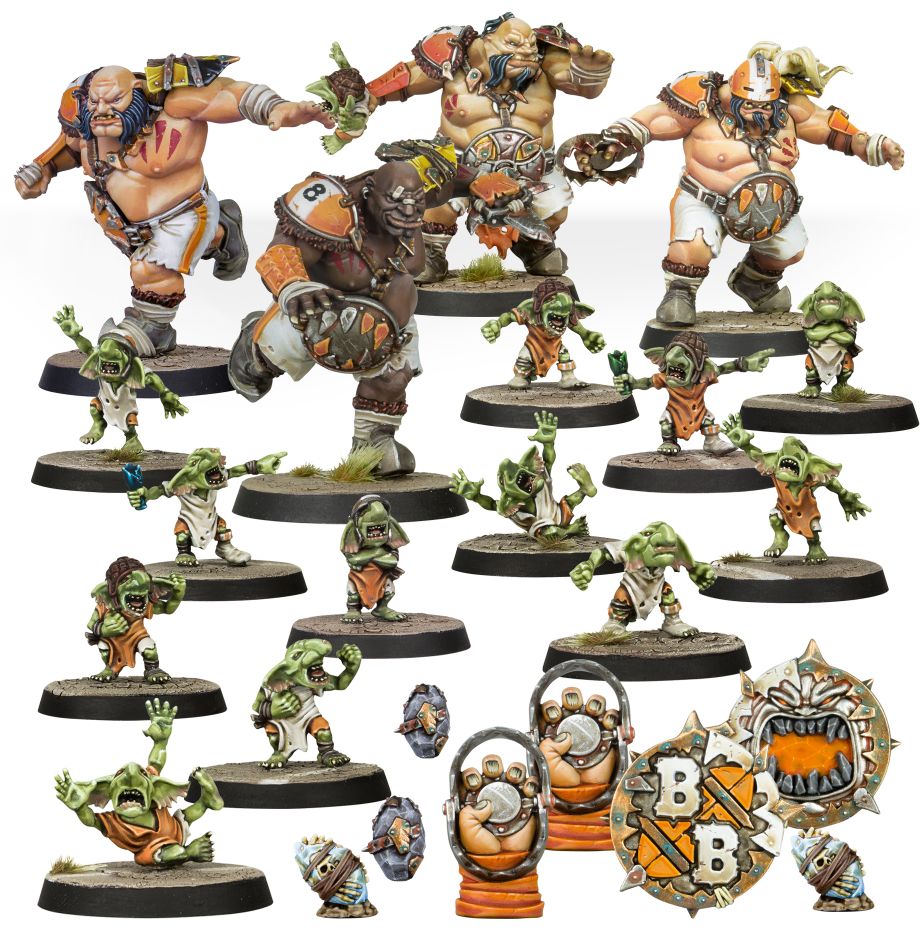 Blood Bowl: Ogre Team: The Fire Mountain Gut Busters