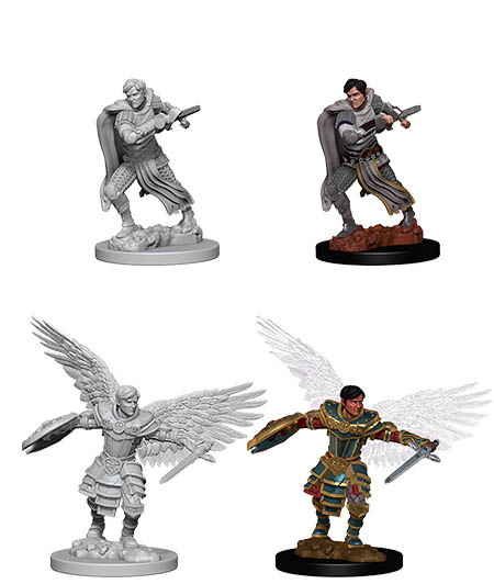 D&D Nolzur's Marvelous Miniatures: Aasimar Fighter