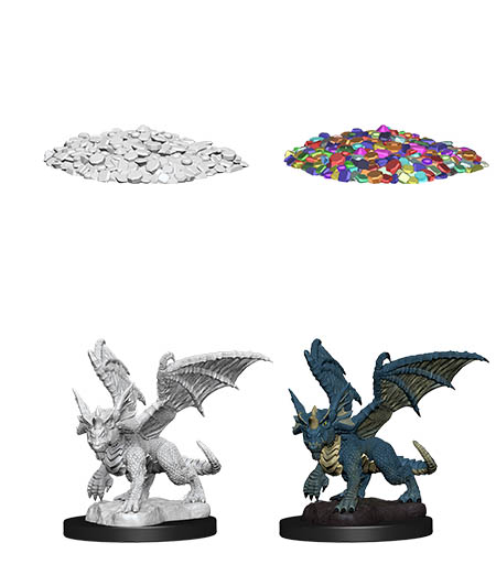 D&D Nolzur's Marvelous Miniatures: Blue Dragon Wyrmling