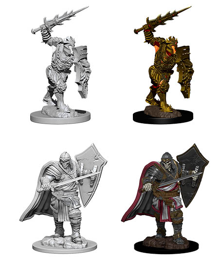 D&D Nolzur's Marvelous Miniatures: Death Knight & Helmed Horror