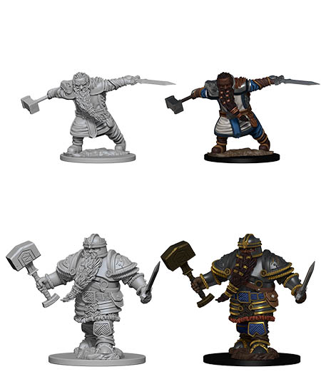 D&D Nolzur's Marvelous Miniatures: Dwarf Fighter