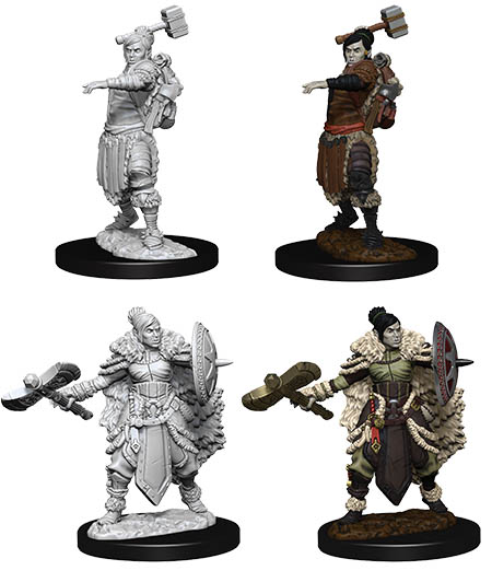 D&D Nolzur's Marvelous Miniatures: Half-Orc Barbarian