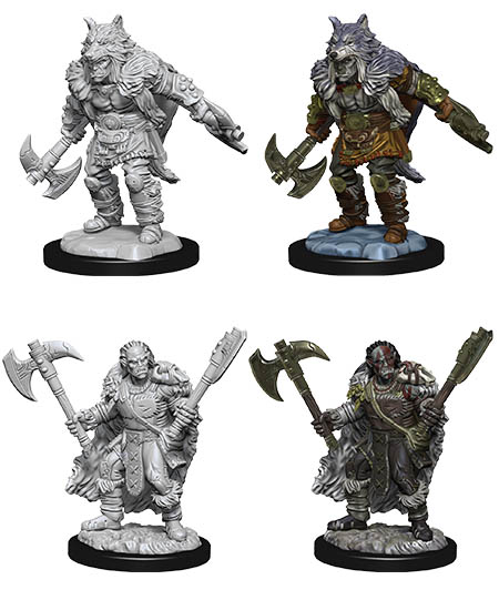 D&D Nolzur's Marvelous Miniatures: Half-Orc Barbarian 2