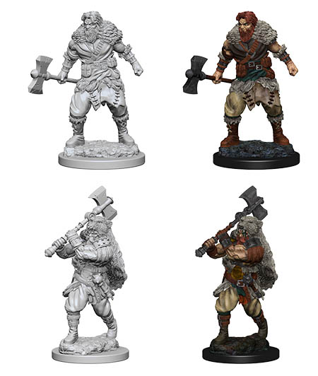 D&D Nolzur's Marvelous Miniatures: Human Barbarian