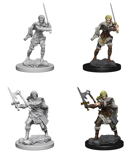 D&D Nolzur's Marvelous Miniatures: Human Barbarian 2