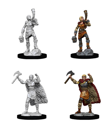 D&D Nolzur's Marvelous Miniatures: Human Barbarian 4