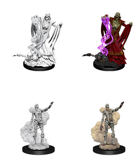 D&D Nolzur's Marvelous Miniatures: Lich & Mummy Lord