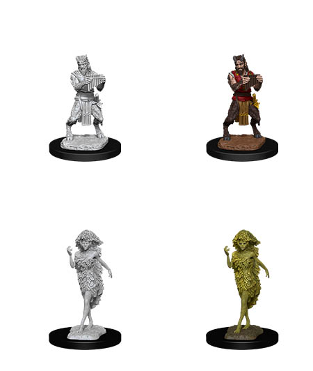 D&D Nolzur's Marvelous Miniatures: Satyr & Dryad