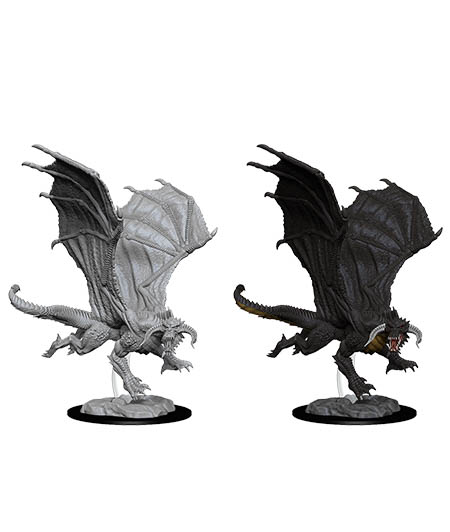 D&D Nolzur's Marvelous Miniatures: Young Black Dragon