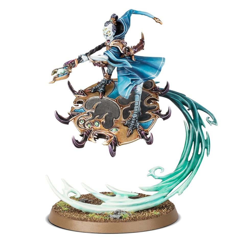 Warhammer AoS: Disciples of Tzeentch: Magister on Disc of Tzeentch