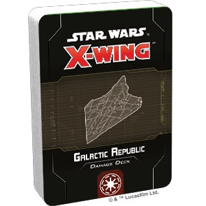 X-Wing Second Edition: Galactic Republic Damage Deck