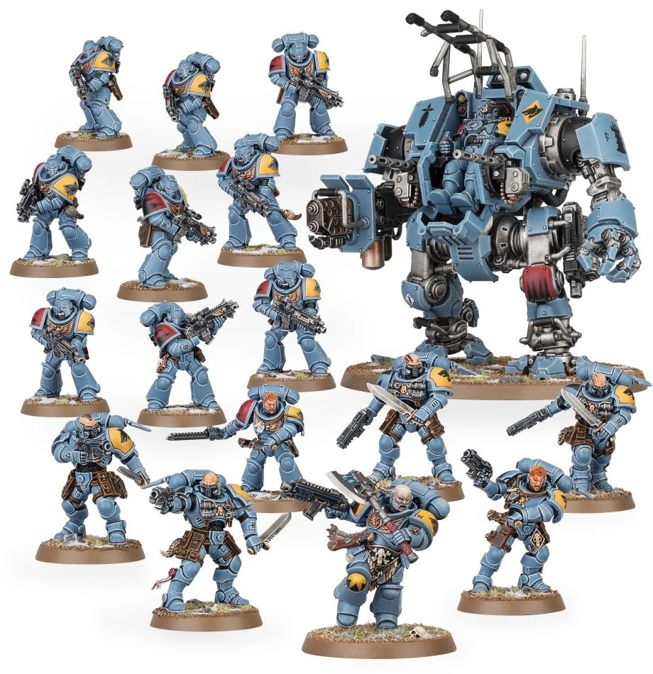 Warhammer 40k: Combat Patrol: Space Wolves