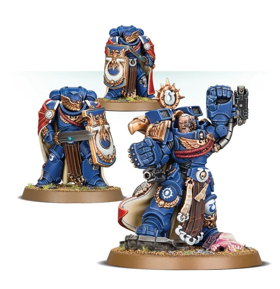 Warhammer 40k: Space Marines: Marneus Calgar with Victrix Honour Guard