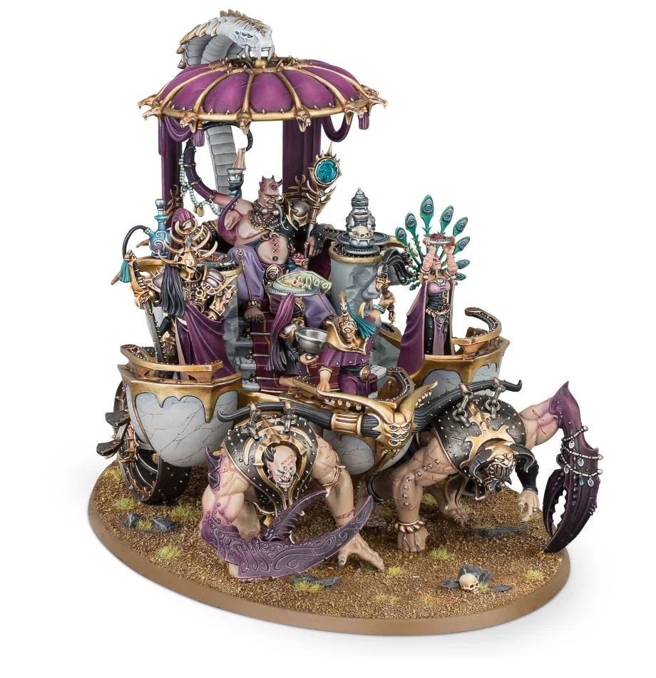 Warhammer AoS: Hedonites of Slaanesh: Glutos Orscollion Lord of Glutonny