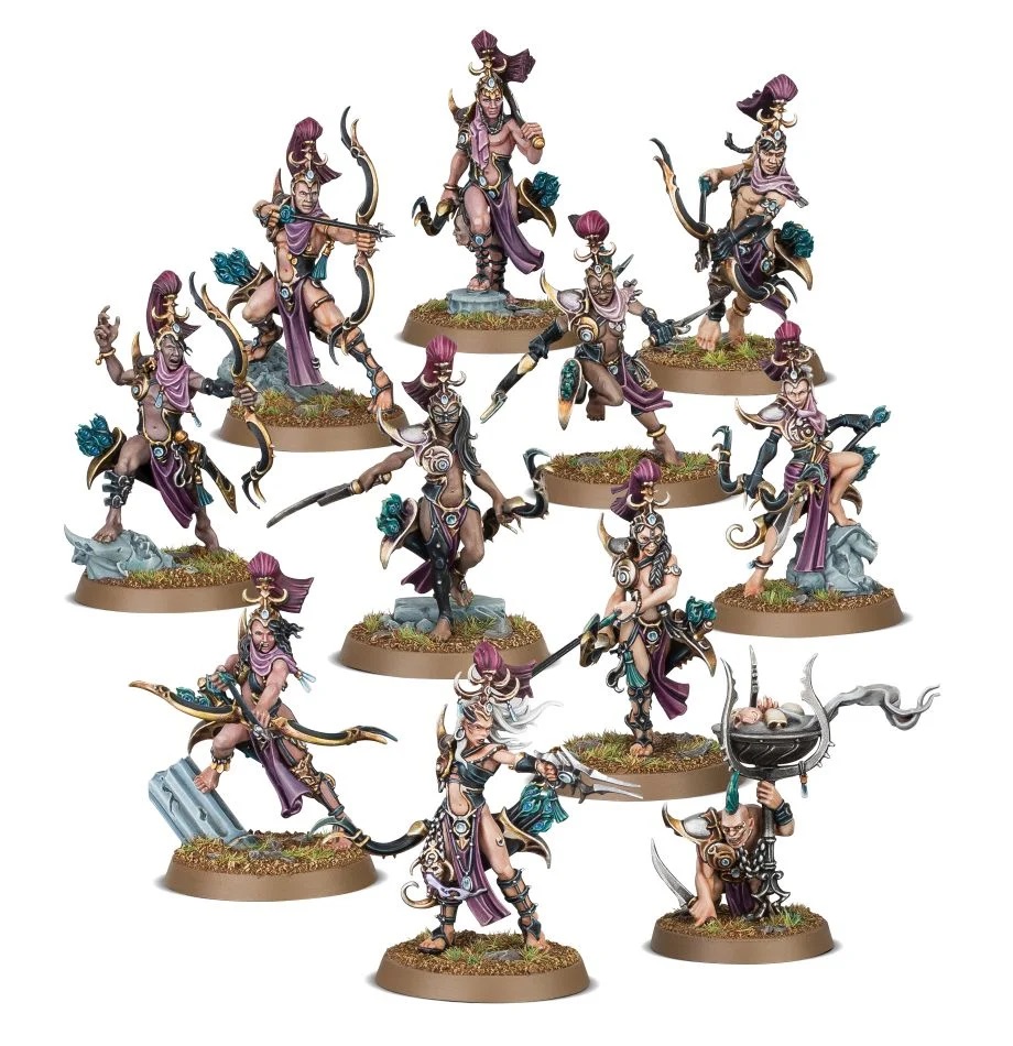 Warhammer AoS: Hedonites of Slaanesh: Blissbarb Archers