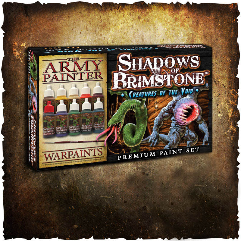 Shadows of Brimstone: Creatures of the Void Paint Set