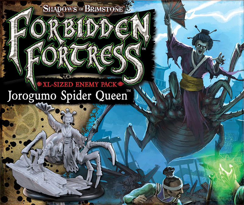 Shadows of Brimstone: Jorogumo Spider Queen XL Enemy Pack