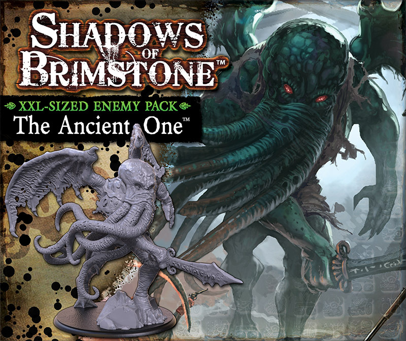 Shadows of Brimstone: The Ancient One XXL Deluxe Enemy Pack