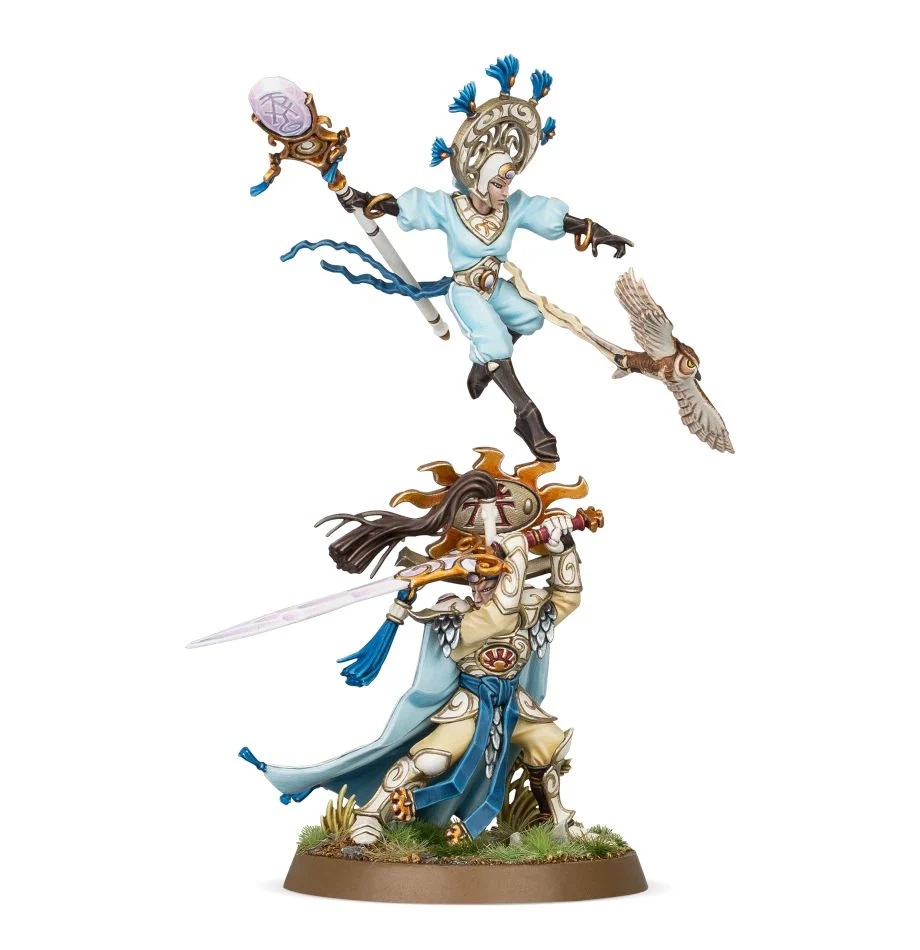 Warhammer AoS: Lumineth Realm-Lords: Ellania & Ellathor