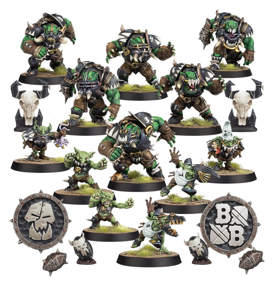 Blood Bowl: Black Orc Team: The Thunder Valley Greenskins