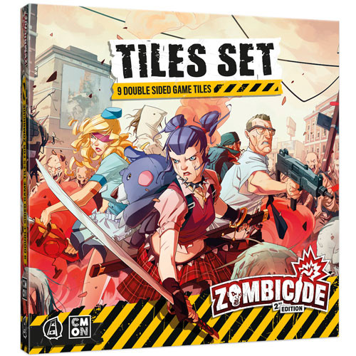 Zombicide: 2nd Edition: Tiles Set-9 Double-Sided Game Tiles