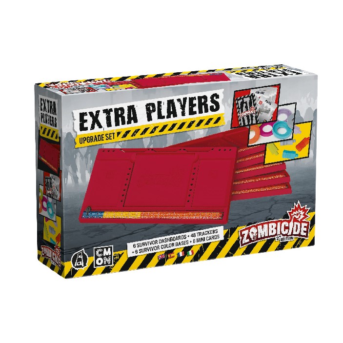 Zombicide: 2nd Edition: Extra Players Upgrade Set