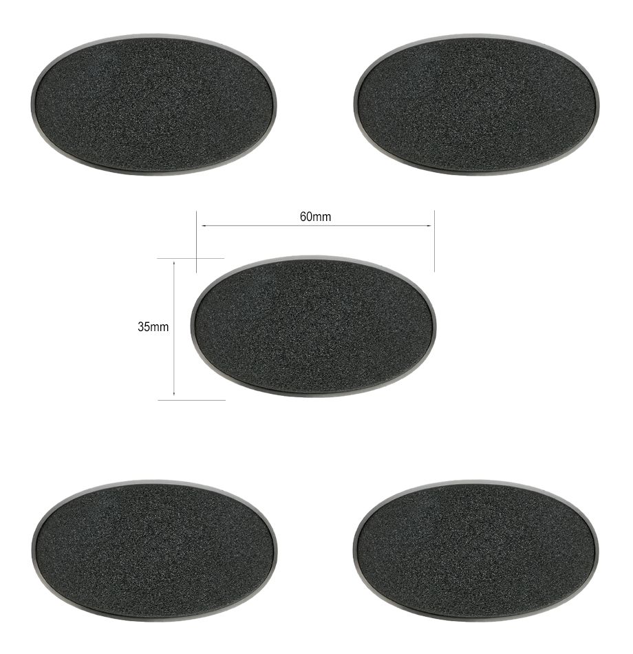 Citadel 60x35mm Oval Bases