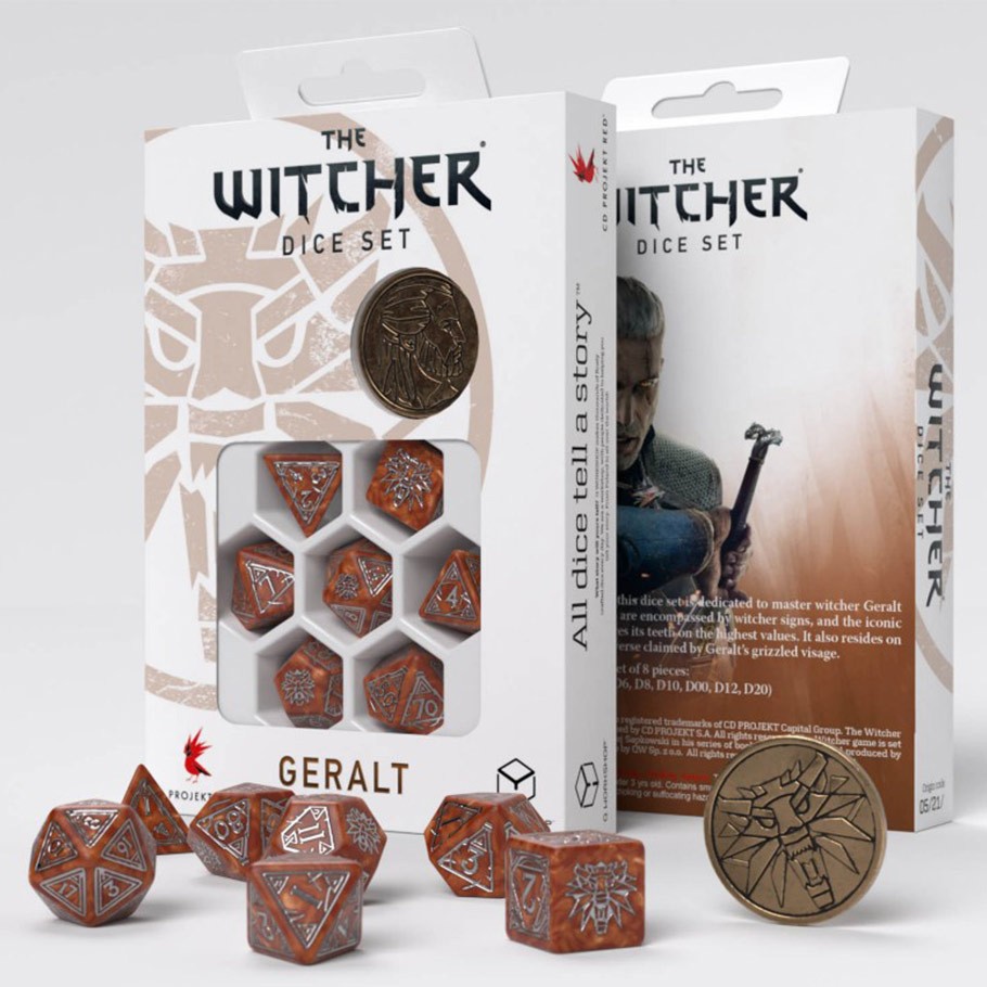 The Witcher Dice Set: Geralt: The Monster Slayer