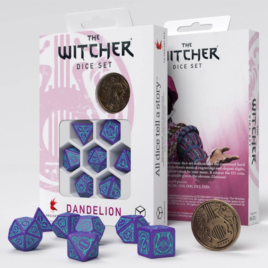 The Witcher Dice Set: Dandelion: Half a Century of Poetry