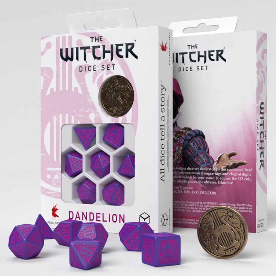 The Witcher Dice Set: Dandelion: the Conqueror of Hearts