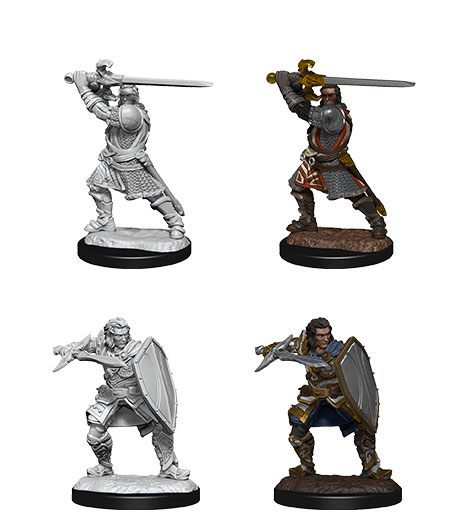 D&D Nolzur's Marvelous Miniatures: Human Paladin 5