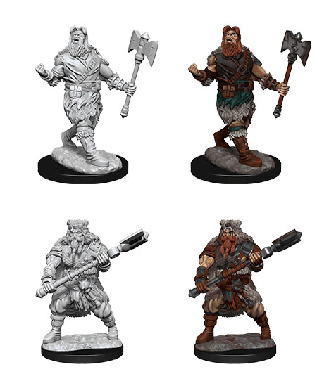 D&D Nolzur's Marvelous Miniatures: Human Barbarian 6